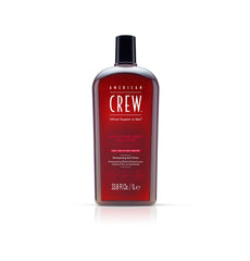 American Crew front bottle view showing label and large 33.8 fl oz size for value