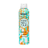 amika front packaging shows limited-edition tropical scent and benefits