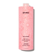 amika Mirrorball front bottle showing size and professional packaging benefit