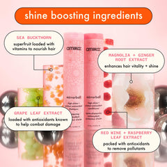 amika bottle in hand demonstrating lightweight application benefit