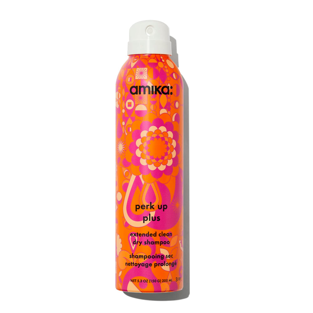 Amika Perk Up Plus front packaging showing product and branding benefit