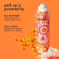 Amika applied to roots to refresh and add instant volume