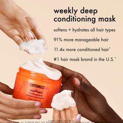 amika soulfood open jar revealing creamy texture for deep conditioning