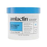 Amlactin tub front view showing 15% lactic acid and benefits