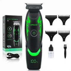 AMULISS front view trimmer showing design and controls for precise grooming