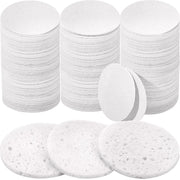 Amyhill front packaging showing 300 compressed facial sponges for convenience