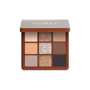 Anastasia Beverly Hills sultry mini front view showing nine cool-toned shades and mirror for portable artistry
