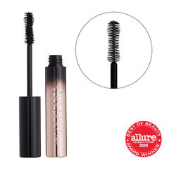 Anastasia Beverly Hills opened tube with brush demonstrating lash reach