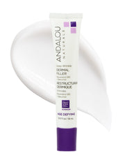 Andalou Naturals front tube showing product name and compact size for travel