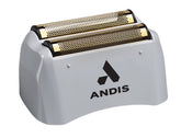 Andis 17285 titanium foil front view showing clean edge and renewed performance