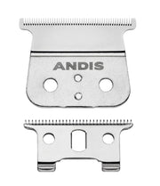 Andis GTX blade front view showing replacement blade and durable design for reliable cuts