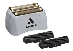 Andis ProFoil front assembly showing clean install with restored cutting performance