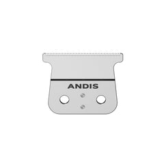 Andis T-blade close-up texture highlighting carbon-steel durability