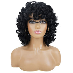 andromeda close-up of curly fiber texture for soft realistic look