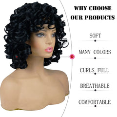 andromeda side profile wearing wig demonstrating face-framing bangs