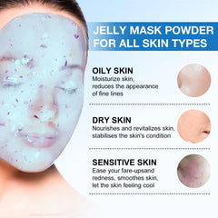 Angeland close-up jelly texture highlighting hyaluronic gel for deep hydration