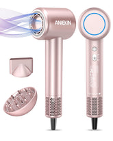 ANIEKIN front view of dryer showing controls and sleek design for easy styling