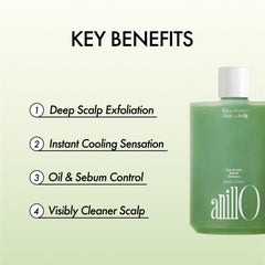 ANILLO pump dispensing creamy lather for gentle cleansing