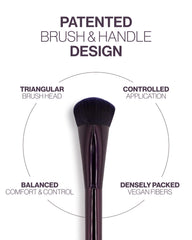 ANISA BEAUTY protective case open revealing brush secured for travel convenience