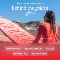 Annadea mixed with moisturizer demonstrating customizable glow and even coverage