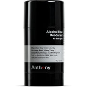 Anthony clear gel stick front view showing packaging and product benefits