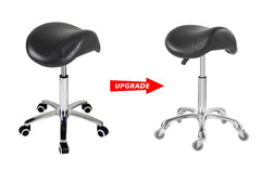 Antlu close-up of saddle seat contour for improved spinal support