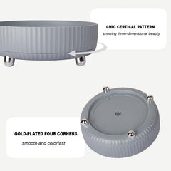 Anyoifax in use on vanity demonstrating easy 360-degree access