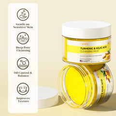 AOPO close-up of pad texture for gentle exfoliation benefit