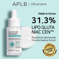 APLB dropper dispensing serum texture demonstrating lightweight absorbent formula benefit