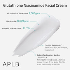APLB label close-up featuring Centella complex and ingredient strengths for calming benefits