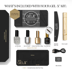 APRÉS close-up of Gel-X tip texture highlighting smooth pre-shaped edges