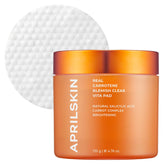 APRILSKIN front packaging showing clarifying pads and benefits