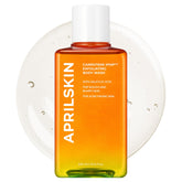 APRILSKIN front packaging showing cleanser benefits for smooth skin