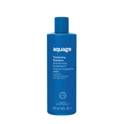 Aquage front bottle showing branding and volumizing benefit