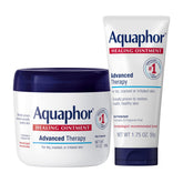 Aquaphor set front packaging showing jar and tube for versatile skin protection
