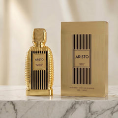 ARABIYAT PRESTIGE close-up of spray mist demonstrating even application
