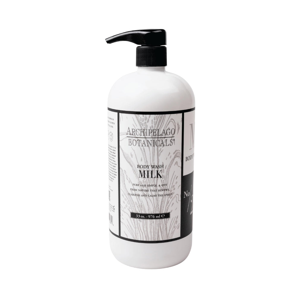 Archipelago Botanicals front bottle showing label and calming scent benefits