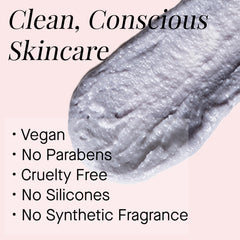 ARCONA close-up of cranberry gommage texture highlighting gentle polish