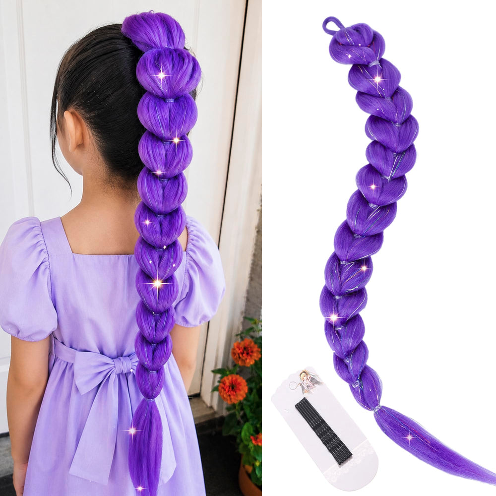 Arcpor front packaging showing vibrant purple braids and benefits