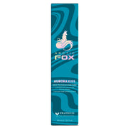 ARCTIC FOX jar front view showing bold teal-blue color and brand benefit
