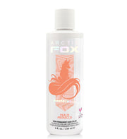 ARCTIC FOX front label showing color name and vegan badge for easy selection