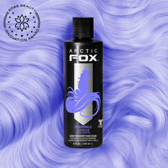 ARCTIC FOX creamy periwinkle texture close-up demonstrating smooth application and conditioning