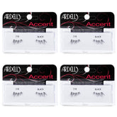 Ardell front packaging showing 318 half lashes and convenient 4-pack benefit