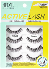 Ardell product front packaging showing four pairs and benefit of convenience