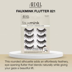 Ardell faux mink thin band detail demonstrating flexible comfortable fit