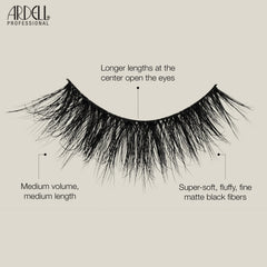 Ardell application demo placing lashes for quick, easy wearable result