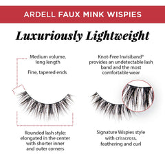 Ardell lashes applied on eye demonstrating fuller, natural-looking enhancement