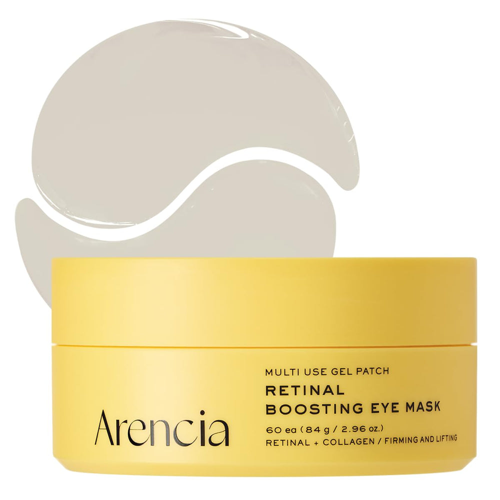ARENCIA front packaging showing retinal eye patches and benefits