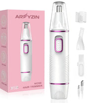 AREYZIN front view showing compact trimmer and ergonomic design for precise grooming