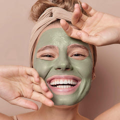 Argiletz clay mixed into smooth mask paste ready to apply